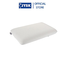 Ruột gối memory foam | JYSK Wellpur Viglen | trắng | R40xD60xC11cm