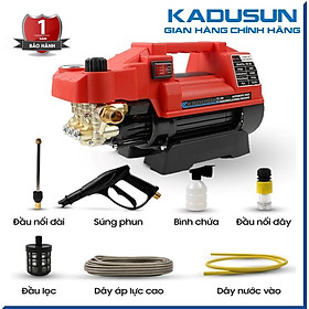 [KADUSUN] Máy xịt rửa xe KADUSUN 3500W Có chỉnh áp |Chế độ thông minh Auto Stop | Dùng vệ sinh máy lạnh | Tặng kèm bình bọt tuyết