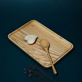 Khay gỗ chữ nhật - Đựng thức ăn -Trang trí - Wooden tray