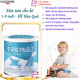 Sữa non cho bé từ 1-9 tuổi Ildong Plus 2 Hàn Quốc giúp trẻ phát triển trí não, xương, răng, tăng sức đề kháng, tiêu hóa tốt - QuaTangMe Extaste