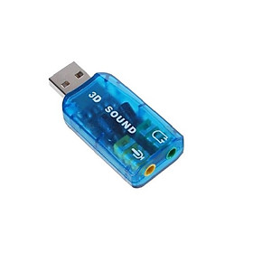 Hình ảnh USB ra Sound 5.1 âm thanh 3D (Giao Màu Ngẫu Nhiên)