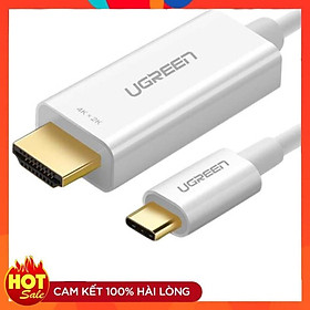 Hình ảnh Cáp Chuyển Đổi USB Type-C Sang HDMI Ugreen 30841 hỗ trợ 4K, 3D dài 1,5m - Hàng Chính Hãng 