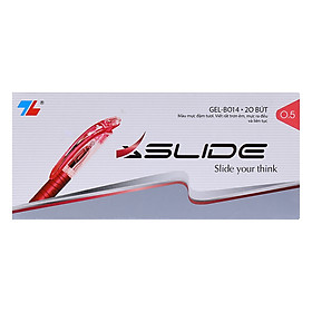 Hộp 20 Bút Thiên Long GEL-B014 -Xanh