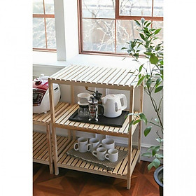 KỆ ĐỂ LÒ VI SÓNG OVEN 3 TẦNG HÀN QUỐC - NHIỀU MÀU