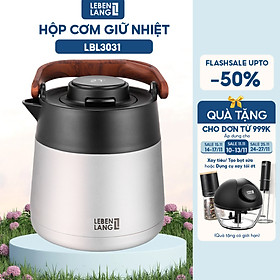 Mua Bình pha trà giữ nhiệt inox có lõi lọc trà Lebenlang LBL3031  dung tích 1000ml - hàng chính hãng