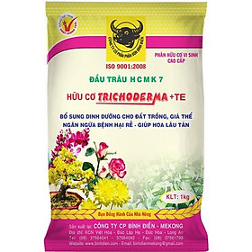 Mua Phân bón Đầu trâu HCMK7 hữu cơ Trichoderma + TE 1kg