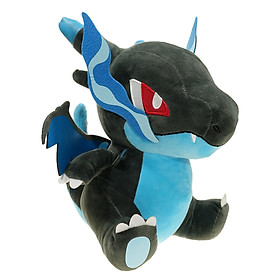 Gấu Bông Pokemon Rồng Lửa Mega Charizard Xy (18cm---40cm) Hàng Chính Hãng Pokemon Cao Cấp (Tặng Kèm 1 Móc Khoá Da Pu Đính Đá Như Hình)