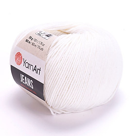 Len Jeans trơn - Nhập khẩu chính hãng từ YarnArt - 50gram dài 160m