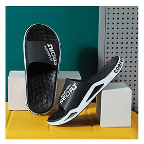 Dép cao su nam phong cách thể thao sport 2021 D01