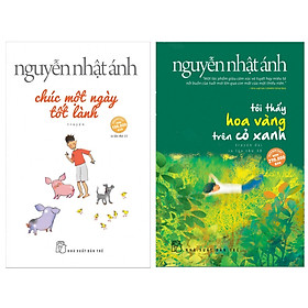 [Download Sách] Combo 2 cuốn truyện hay nhất của tác giả Nguyễn Nhật Ánh: Chúc Một Ngày Tốt Lành + Tôi Thấy Hoa Vàng Trên Cỏ Xanh ( Tặng kèm Postcard Happy Life)