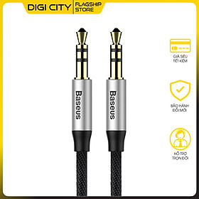 Dây cáp âm thanh aux 3.5 baseus m30 1.5m - hàng chính hãng