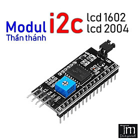 Modul I2C Cho Màn Hình LCD 1602/2004 Tiết Kiệm Chân IO