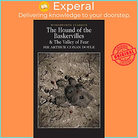 Sách - The Hound of the Baskervilles & The Valley of Fear by Sir Arthur Conan Doyle (UK edition, paperback)