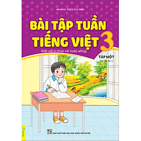 Sách - Bài Tập Tuần Tiếng Việt Lớp 3 - Kết Nối Tri Thức - ndbooks