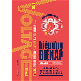 Sách HIỆU ỨNG ĐIỆN ÁP - Từ ý tưởng hay đến tác động lan tỏa trong kỷ nguyên dữ liệu số