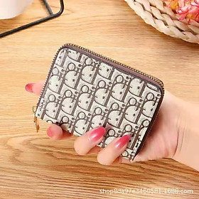 Ví đựng thẻ mini bỏ túi nhỏ gọn giá rẻ dễ thương nhiều ngăn thời trang Hàn Quốc đẹp LUKADO VN33