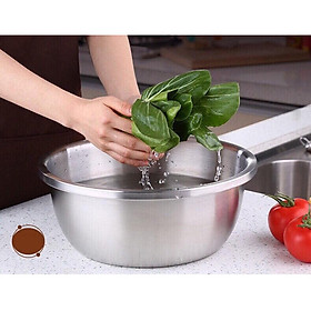 Mua Thau Inox 304 - Size 34cm
