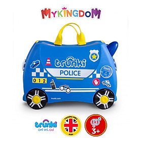 Vali Đẩy Chân Trẻ Em Trunki 0323-GB01 - Cảnh Sát Percy