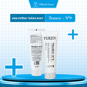 Kem Dưỡng Trắng Da Body Tranex-No9 dưỡng ẩm, sáng da và giảm thâm - Yuejin