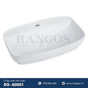 Mua CHẬU RỬA LAVABO ĐẶT BÀN RANGOS RG-80005