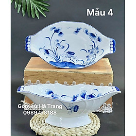 Mua Bát thuyền gà gốm sứ Bát Tràng cao cấp mẫu 4