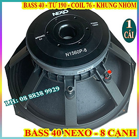 Hình ảnh CỦ BASS 40 NEXO TỪ 190 COIL 76 HÀNG NHẬP KHẨU CAO CẤP - GIÁ 1 LOA