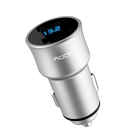 Mua Sạc trên xe hơi  Rock H2 Car Charger with Digital Display
