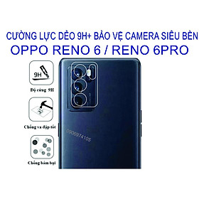 Mua Cường lực Dẻo Bảo vệ Camera dành cho OPPO Reno 6 / reno 6pro Siêu bền không nức mẻ khi va chạm  bảo vệ camera tiệt đối