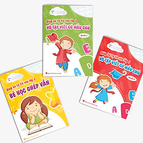 Combo Cùng bé Tự tin vào lớp 1: Tập viết (3 cuốn)