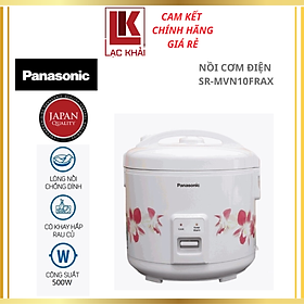 Nồi cơm điện nắp gài 1L Panasonic SR-MVN10FRAX - Hàng Chính Hãng - Bảo hành 12 tháng chính hãng