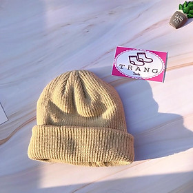 Mũ len Beanie mini