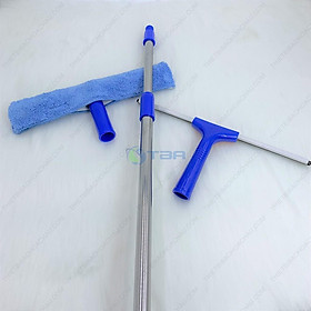 Mua BỘ DỤNG CỤ LAU KÍNH SIÊU SẠCH THÂN INOX 1 2m