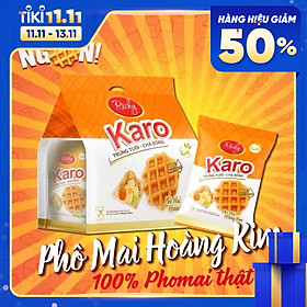 Bánh Karo Hoàng Kim bịch 6 chiếc  26g chiếc