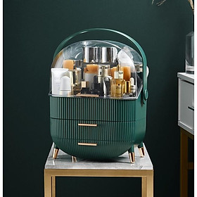 Mua Hộp đựng Mỹ phẩm  Đồ trang điểm  Trang sức WinCi 3 tầng  Mặt kính trong suốt  WIN-M1  Hàng chính hãng.