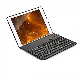 Ốp lưng bàn phím Bluetooth với 7 màu đèn nền dành cho iPad mini 1/2/3, mini 4, ipad air, ipad air 2, ipad 2017, ipad 2018, ipad Pro 9.7, ipad 2/3/4.