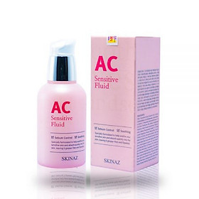 Tinh chất AC Sensitive Fluid Skinaz cao cấp phục hồi da nhạy cảm và làm trắng sáng da – 50 ml