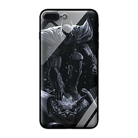 Ốp lưng kính cường lực cho iPhone 7 Plus Dơi Nền Đen - Hàng chính hãng