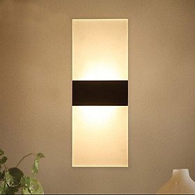 Đèn gắn tường thiết kế hiện đại hình chữ nhật led 3 chế độ