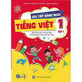 Sách - Bài tập hằng ngày Tiếng Việt 1 tập 1 (Biên soạn theo chương trình sgk Kết nối)