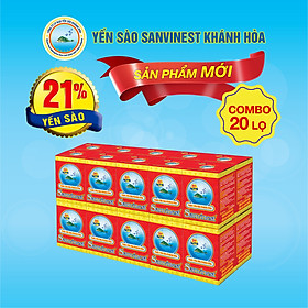 Nước Yến sào Sanvinest Khánh Hòa đóng lọ 70ml - S101