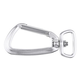 Aluminum D-hook Rotating Swivel Hiking Carabiner Hanging Keyring Buckle