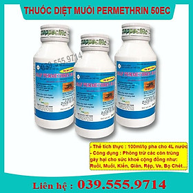 Mua DIỆT MUỖI CÔN TRÙNG 50EC ( 100ML) - phòng trừ côn trùng gây hại sức khỏe