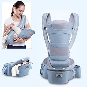 0-48M Công Thái Học Cho Bé Ba Lô Tàu Sân Bay Trẻ Sơ Sinh Hipseat Carrier Mặt Trước Kangaroo Quấn Bé Sling Du Lịch Cho Bé mới sinh - OneSize