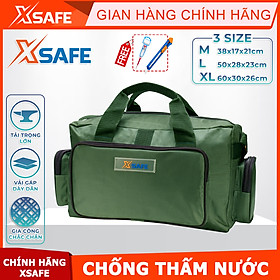 Túi đựng đồ nghề đă năng XSAFE 3 size M/L/XL, vải gáp hai lớp dày, khó sờn rách, đường chỉ may polyester chắc chắn