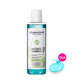 Dầu gội giảm gàu STANHOME FAMILY EXPERT Balance Shampoo 200ml + Tặng lược gội đầu