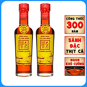 (Combo 02 chai) Nước Mắm Tĩn Cá Cơm Vàng Ruột Đỏ Độ Đạm 60N Tự Nhiên Chai Thuỷ Tinh 250ml Nước Mắm Rin Nguyên Chất Truyền Thống Sạch Nước Mắm Nhỉ Từ Thùng Lều Gỗ Cốt Nhĩ Đặc Biệt Cá Cơm Vàng Ruột Đỏ Muối Tinh Khiết, Sánh Đặc Thịt Cá, Không Chất Bảo Quản