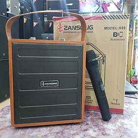 Mua Loa Bluetooth Karaoke Zansong S89: Âm thanh chuẩn  thiết kế chắc chắn  Có 1 Micro không dây đi kèm