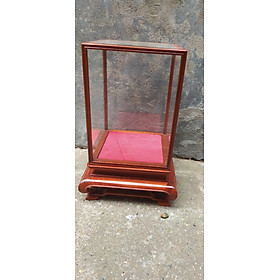 Mua Tủ kính trưng đồ gỗ hương (kt 20x20 cao 40cm)