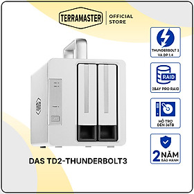 Mua Thiết bị lưu trữ mạng DAS TerraMaster TD2-Thunderbolt 3 Hàng chính hãng