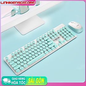 Mua Bộ bàn phím nút tròn cổ điển N520 USB Chuột quang học 1600 DPI 3 màu tùy chọn